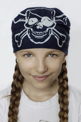 Pirátský šátek lebka 